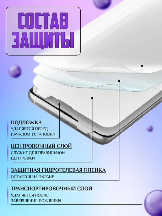 V-LanD Гидрогелевая плёнка для Huawei Nova 10 матовая 1 шт, 1 шт, фото 3