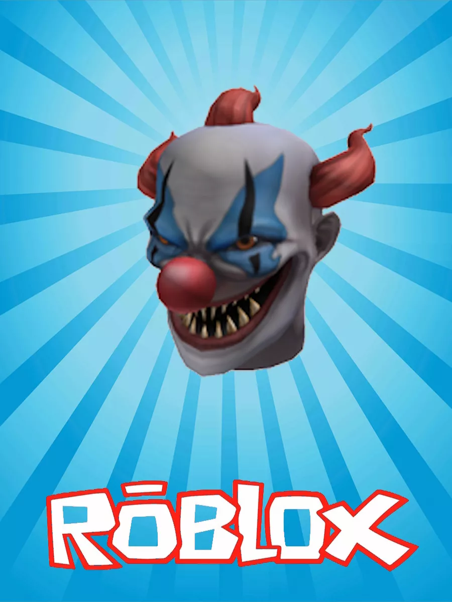 Роблокс - Скин Evil Clown Mask Roblox 184108594 купить за 121 ₽ в  интернет-магазине Wildberries