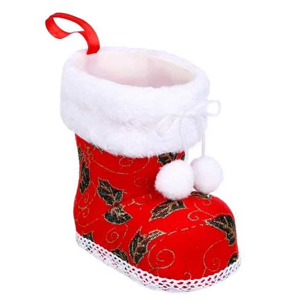 Конфетница новогодняя "Сапожок"