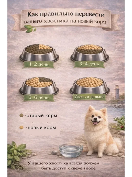 Сухой корм acari ciar Морепродуктами Derma для собак, беззерновой, 6 кг, фото 8
