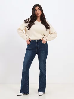 Джинсы клеш для высоких COLOR JEANS 184133683 купить за 1 008 ₽ в интернет-магазине Wildberries