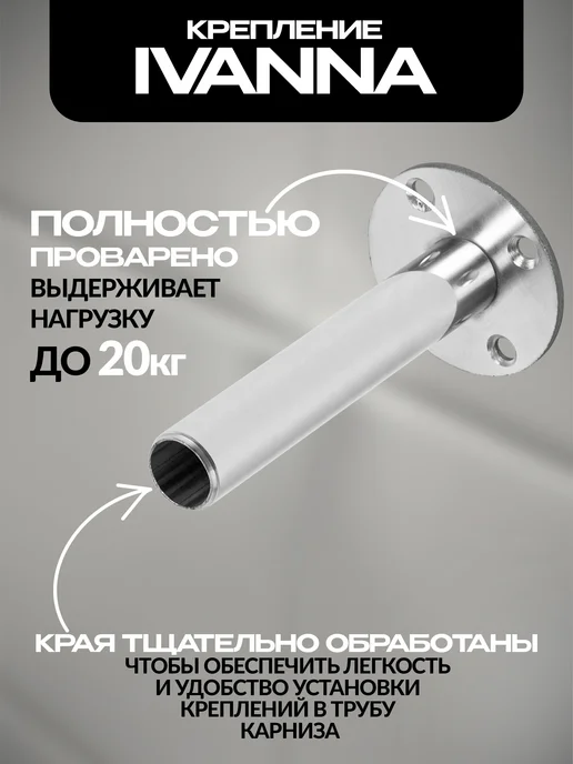 Mr.KARNIZ Угловой карниз для ванной 170х70 г-образный хром, 150x70, черный, фото 5