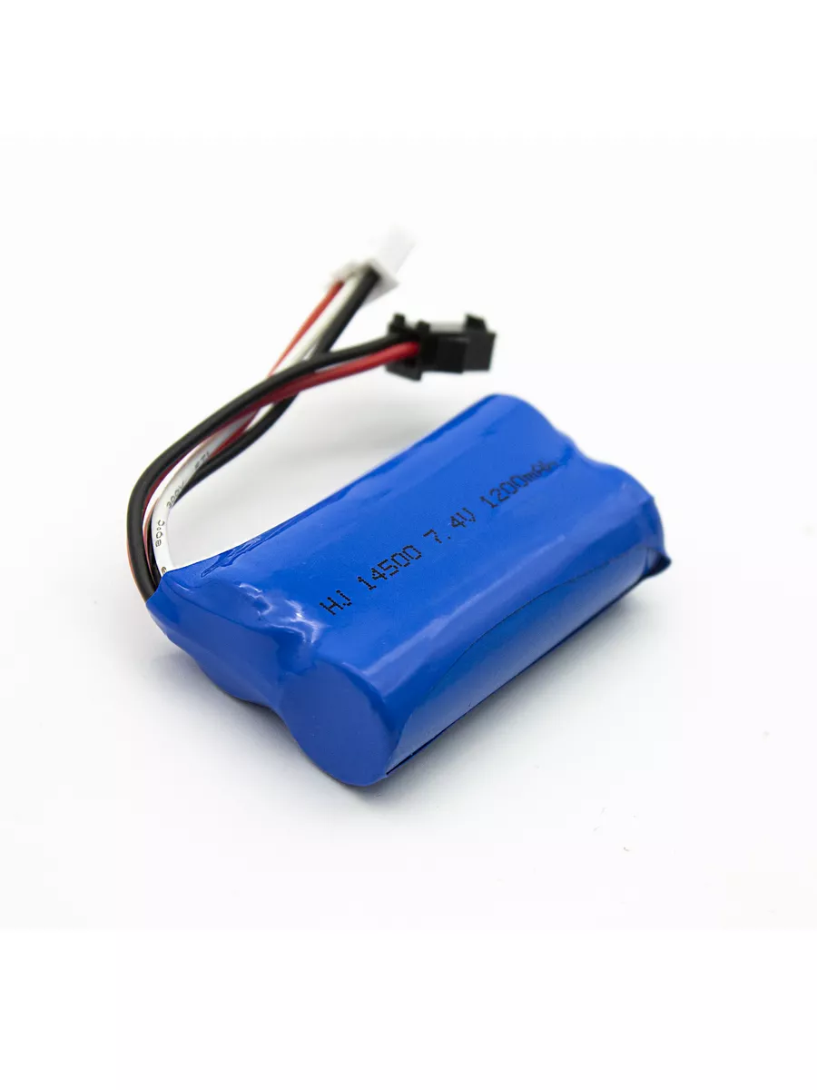 Аккумулятор 7.4 V 1200 mAh разъем SM-2P 812toys 184179285 купить за 772 ₽ в  интернет-магазине Wildberries