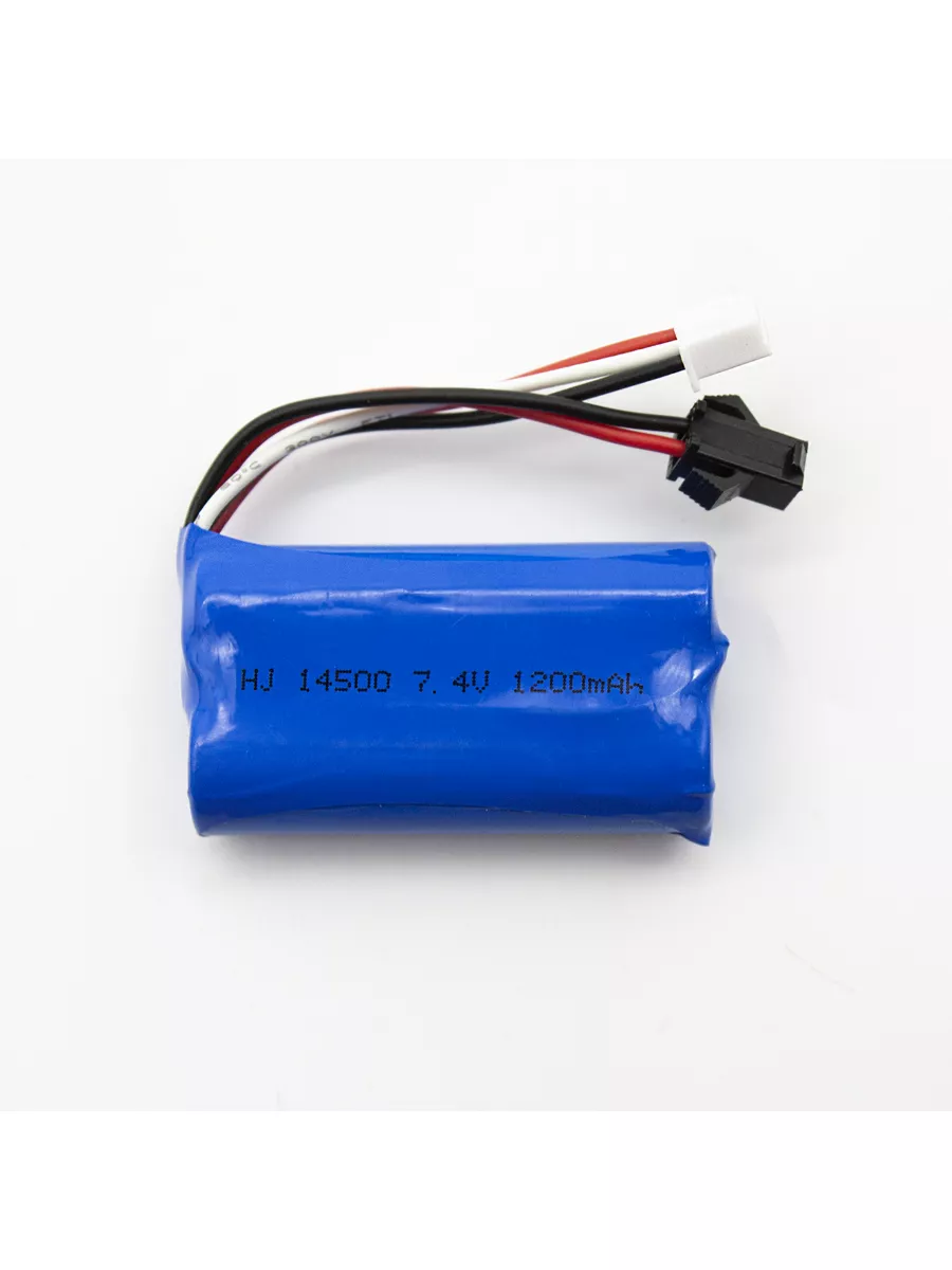 Аккумулятор 7.4 V 1200 mAh разъем SM-2P 812toys 184179285 купить за 772 ₽ в  интернет-магазине Wildberries