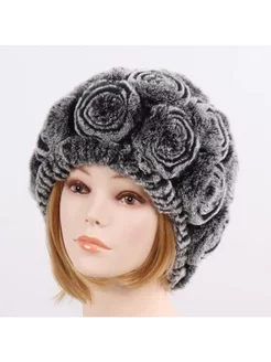 Шапка женская зимняя тёплая FURS CROWN 184205905 купить за 1 327 ₽ в интернет-магазине Wildberries