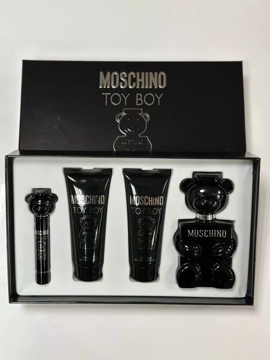 Подарочный набор Moschino toy boy Москино Той Бой 4в1 мишка набор парфюм  184283620 купить за 1 301 ₽ в интернет-магазине Wildberries