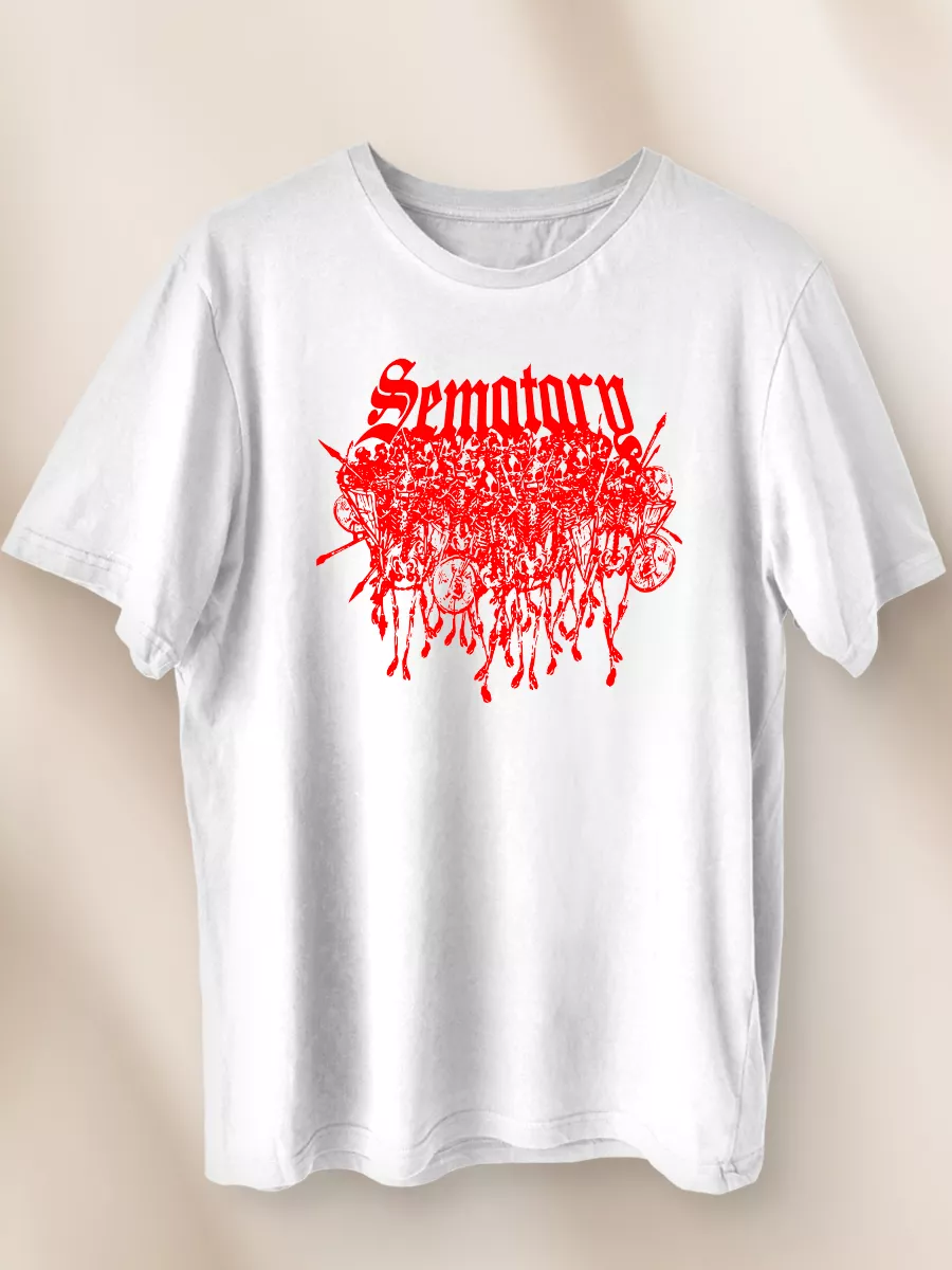 Футболка с принтом Sematary