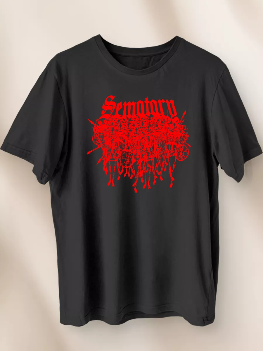 Футболка с принтом Sematary