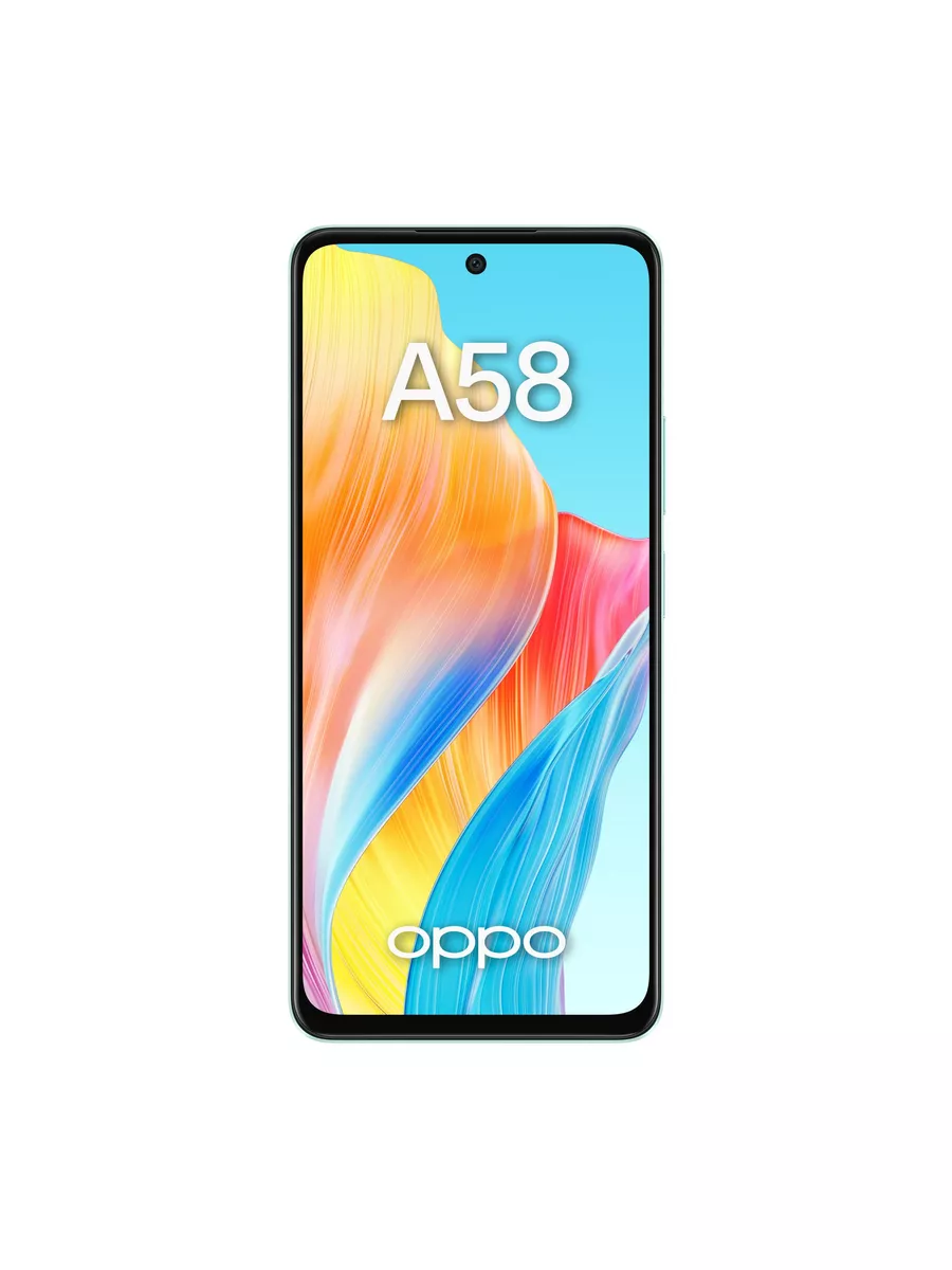 Смартфон Oppo A58 6/128Gb Green OPPO 184288632 купить за 16 631 ₽ в  интернет-магазине Wildberries