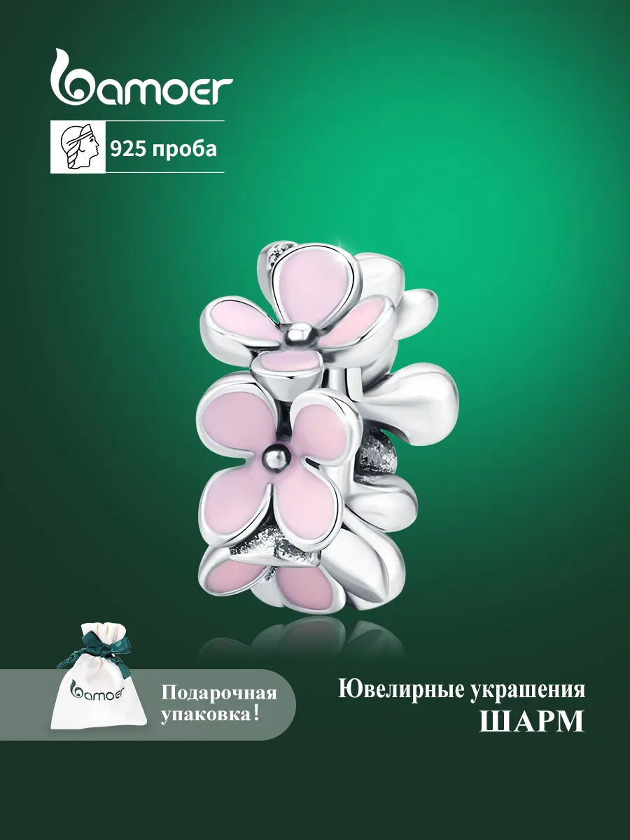 Шарм из серебра 925