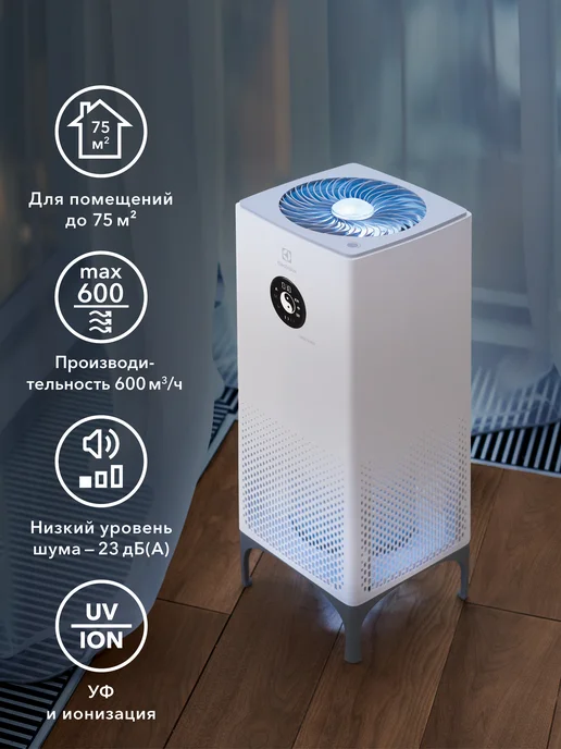 Electrolux Очиститель воздуха EAP-2075D Yin&Yang, белый, фото 2