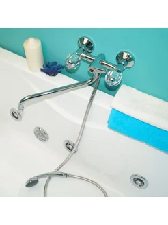 Смеситель для ванны хромированный Ригель-Сиб 184342948 купить за 4 011 ₽ в интернет-магазине Wildberries