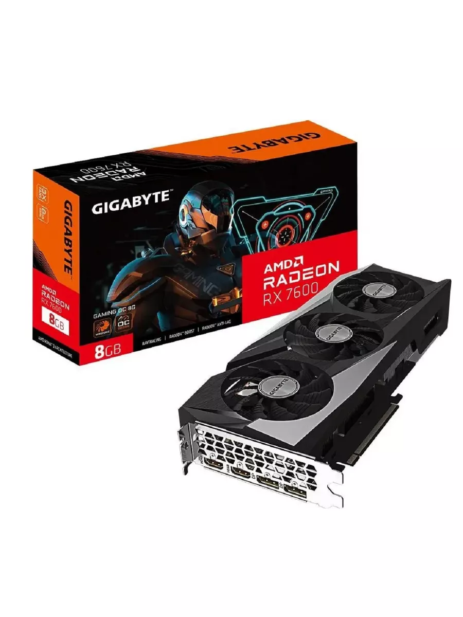 Видеокарта AMD Radeon RX 7600 Gaming OC Gigabyte 184353724 купить в  интернет-магазине Wildberries