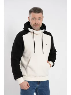 Плюшевое худи барашек Fred Perry 184371214 купить за 3 470 ₽ в интернет-магазине Wildberries