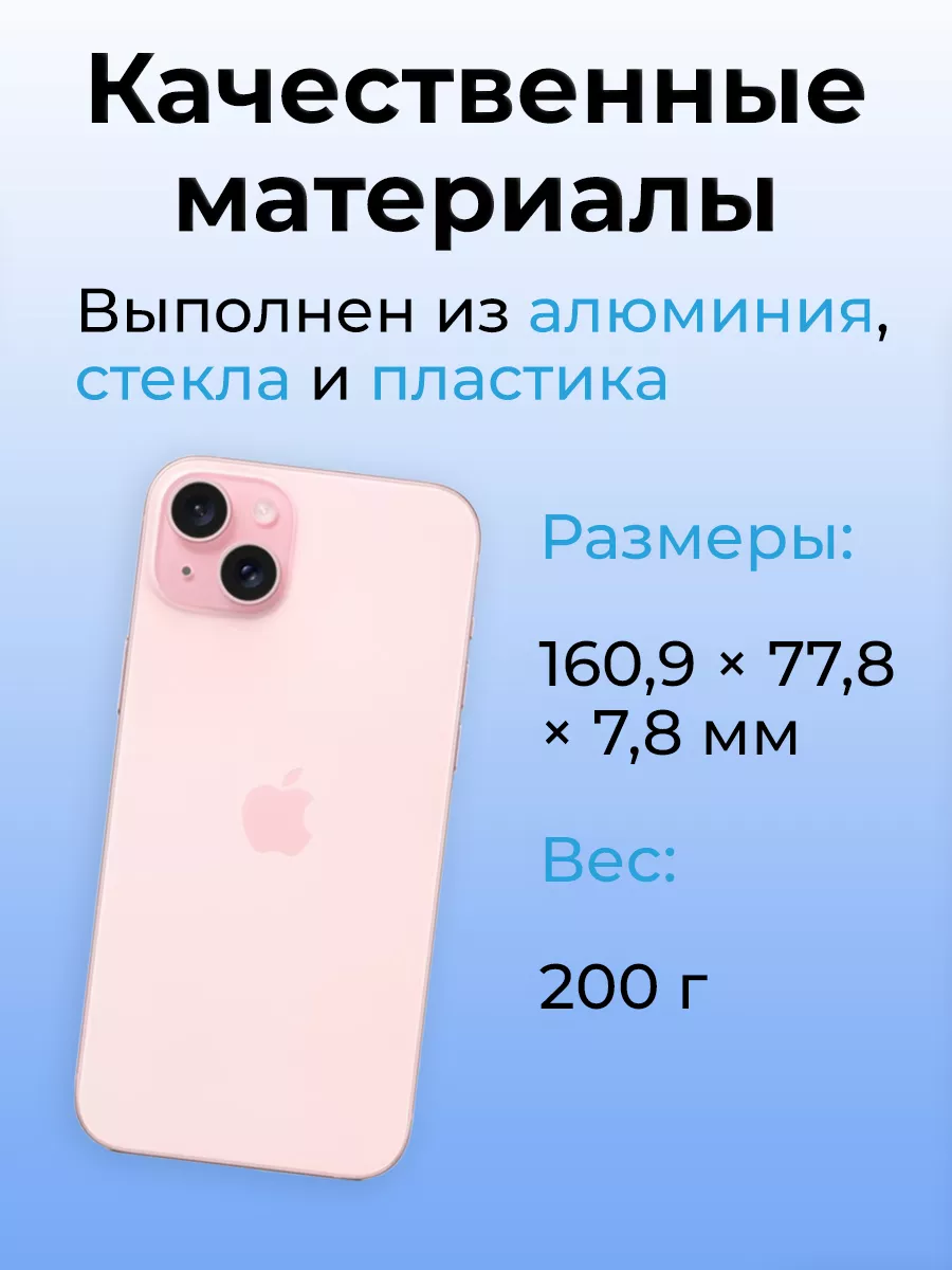 Муляж iPhone 15 Plus OnlyPack 184523953 купить за 640 ₽ в интернет-магазине  Wildberries