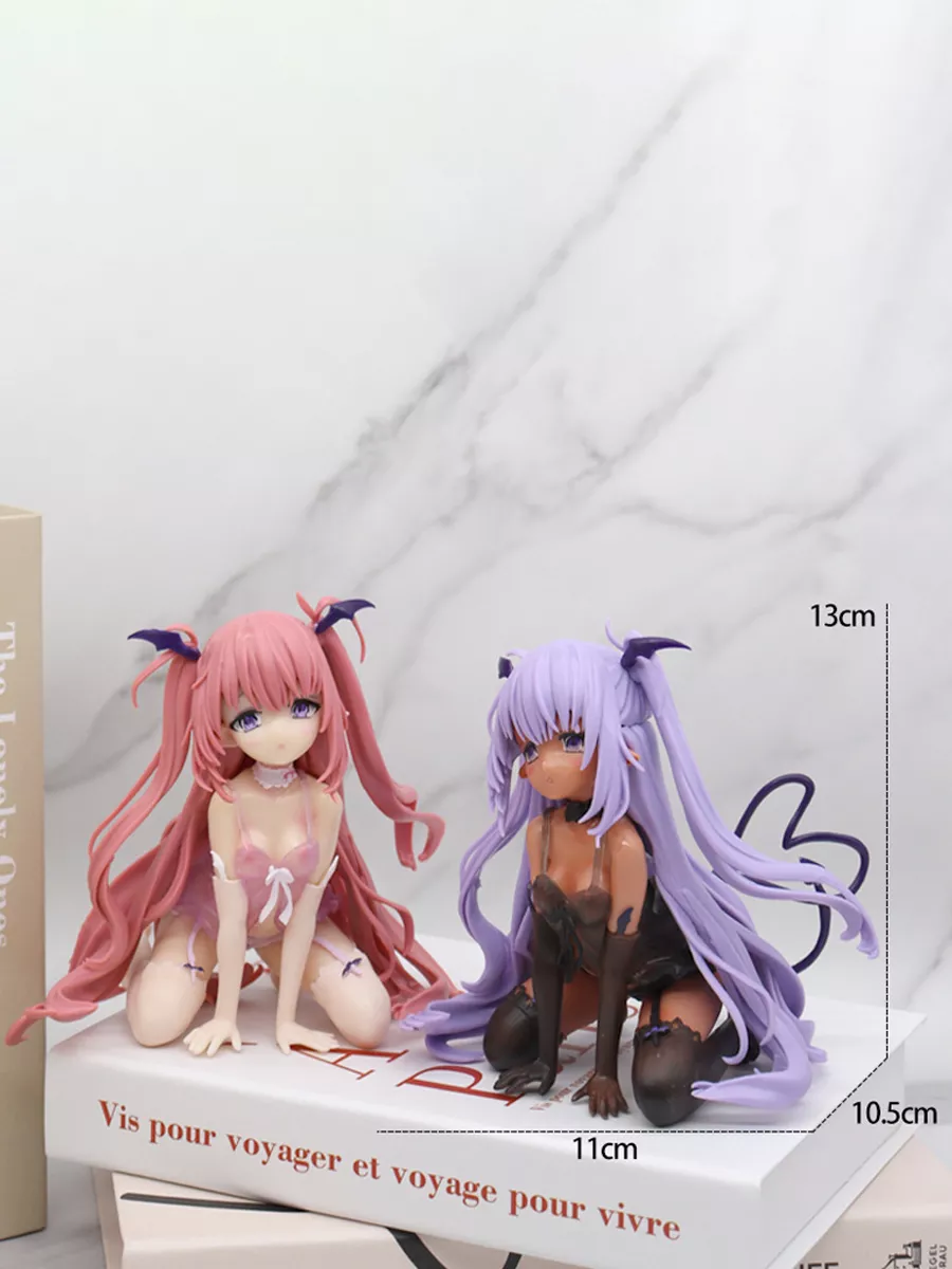 Аниме фигурка Succubus Rurumu Kuro Version 13 см LAWE MY FIGURE 184529809  купить в интернет-магазине Wildberries