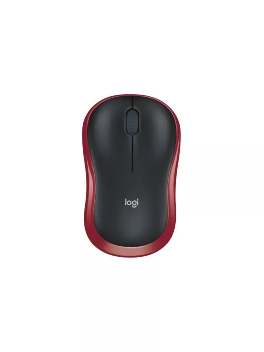 Logitech Компьютерная мышь M185 Red, 1000dpi (910-002633)