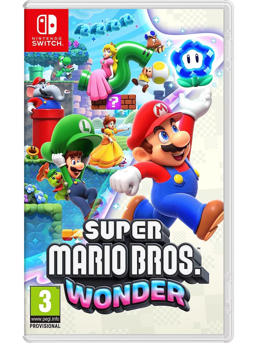 Super Mario Bros. Wonder (русская версия) NINTENDO 184574002 купить за 4  304 ₽ в интернет-магазине Wildberries