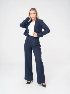 Костюм брючный деловой Santana 184655836 купить за 4 091 ₽ в интернет-магазине Wildberries