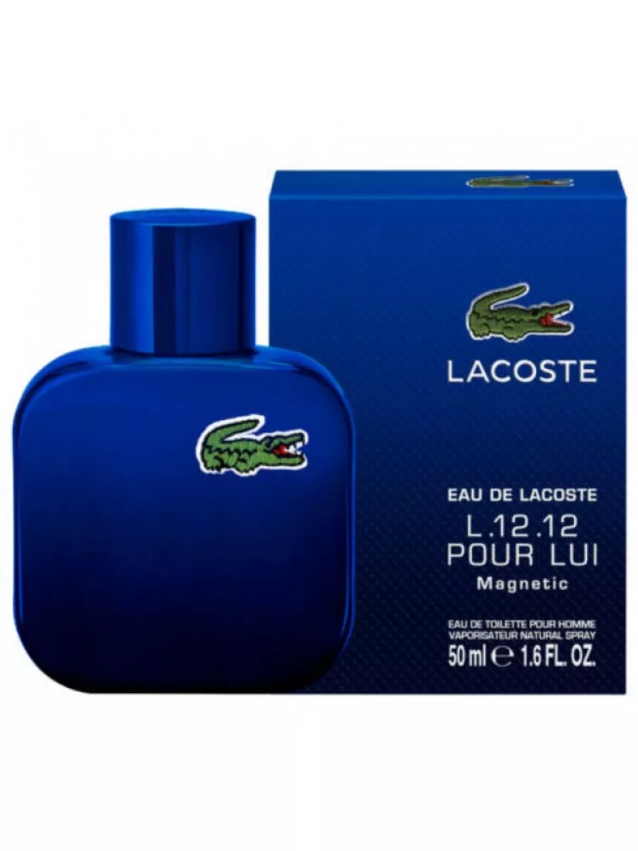 lacoste l.12.12 magnetic Духи мужские 184972266 купить за 628 ₽ в  интернет-магазине Wildberries