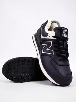 Кроссовки Зимние NB 574 мех барашка new balance 184983724 купить за 5 162 ₽ в интернет-магазине Wildberries