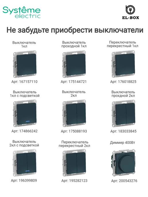 Systeme Electric Рамка одинарная изумруд AtlasDesign 1 шт, 2 шт, фото 7