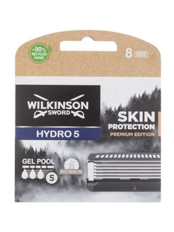 Hydro5 Skin Protection Сменные кассеты для бритья, 8 штук Wilkinson Sword 185042397 купить за 1 177 ₽ в интернет-магазине Wildberries