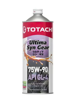 Масло трансмиссионное Ultima Syn-Gear 75W-90 TOTACHI 185135530 купить за 1 513 ₽ в интернет-магазине Wildberries