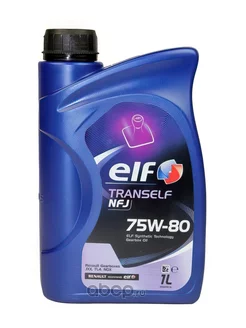 Масло трансмиссионное ELF TRANSELF NFJ 75W80 синтетическое ELF 185135731 купить за 3 835 ₽ в интернет-магазине Wildberries