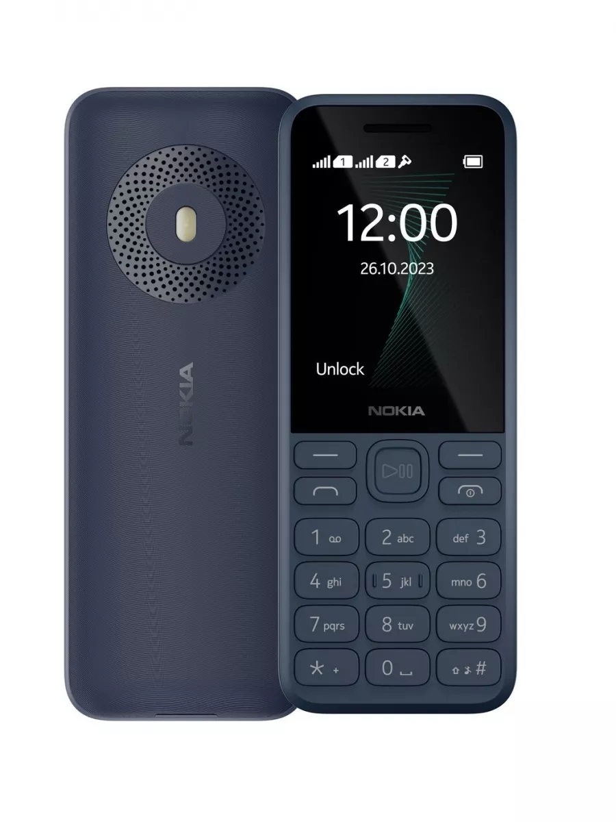 Кнопочный сотовый телефон 130 TA-1576 DS, 2 sim-карты Nokia 185180133  купить за 3 014 ₽ в интернет-магазине Wildberries