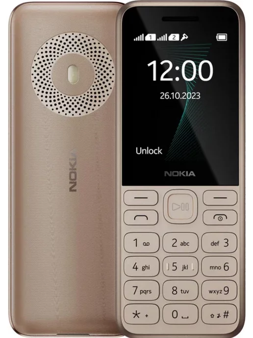 Nokia Кнопочный сотовый телефон 130 TA-1576 DS, 2 sim-карты