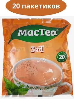 Чай растворимый в пакетиках Mac Tea 3в1 MacTea 185204947 купить за 667 ₽ в интернет-магазине Wildberries