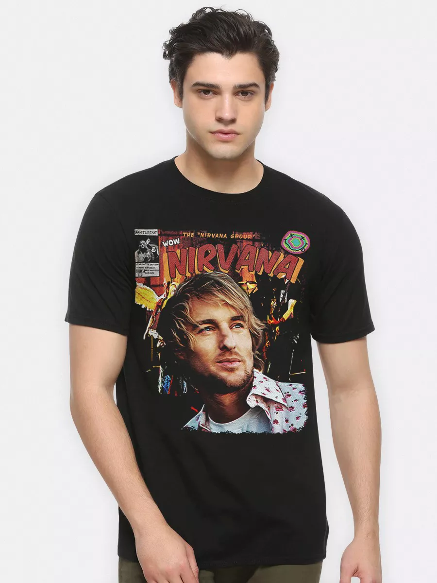 Футболка Нирвана / Nirvana / Оуэн Уилсон / Мужская DreamShirts 185222221  купить за 1 760 ₽ в интернет-магазине Wildberries