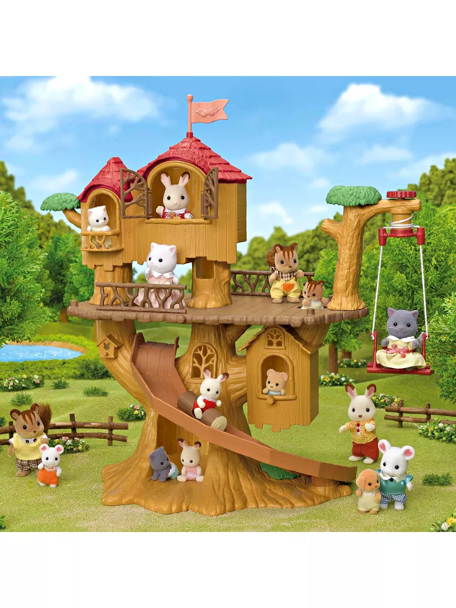 Набор Домик на дереве Sylvanian Families 185231773 купить за 10 440 ₽ в  интернет-магазине Wildberries