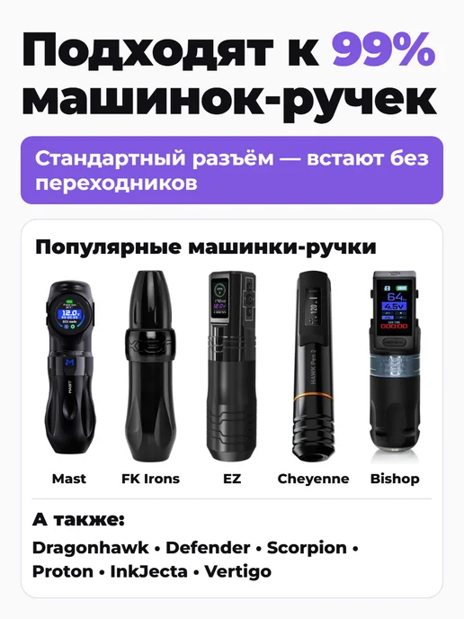 MAST by Dragonhawk 7RL маст картриджи иглы для тату машинки 1007RL, 20 шт, фото 3