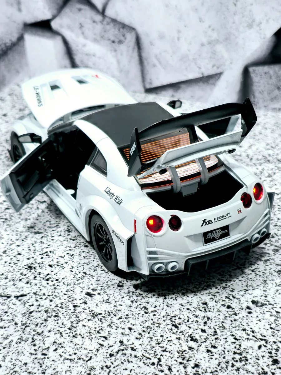 Модель автомобиля Nissan Skyline GT-R R35 1/24 бальдр 185272394 купить за 1  547 ₽ в интернет-магазине Wildberries