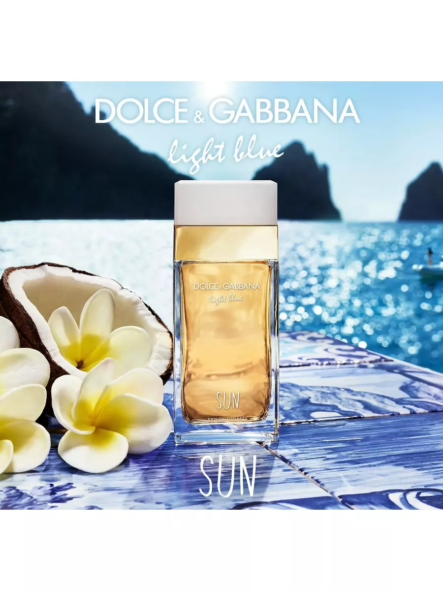 DOLCE GABBANA Light Blue Sun 100 185272970 728 Wildberries