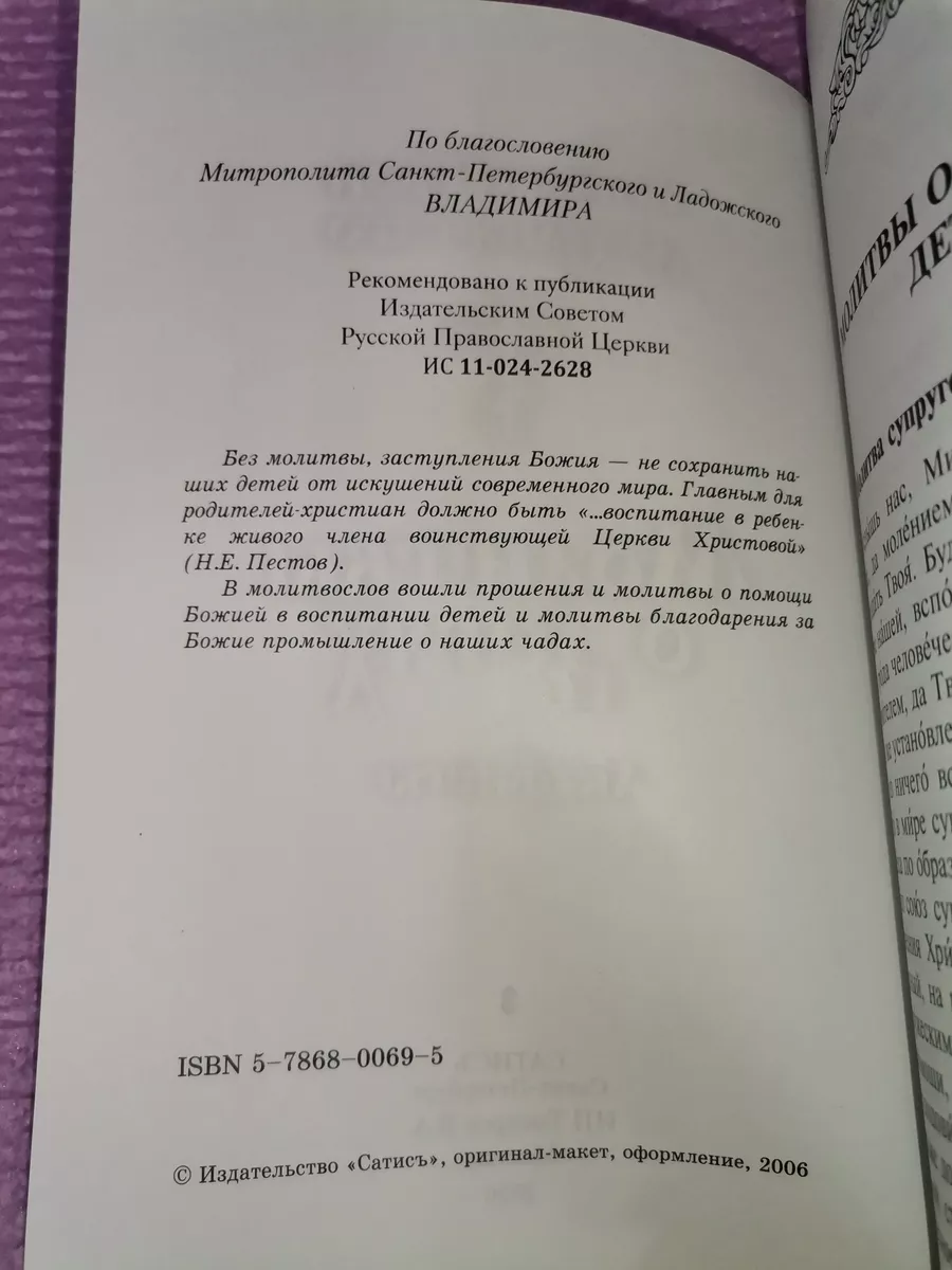 Молитвы о детях. Акафисты. Ангелы твои да хранят его Сатисъ 185288406  купить за 282 ₽ в интернет-магазине Wildberries