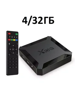 Смарт приставка X96Q 4/64 TV BOX ANDROID 10 185301818 купить за 1 848 ₽ в интернет-магазине Wildberries