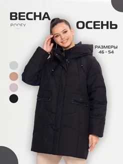 куртка женская весна больших размеров POOFY 185309196 купить за 2 904 ₽ в интернет-магазине Wildberries