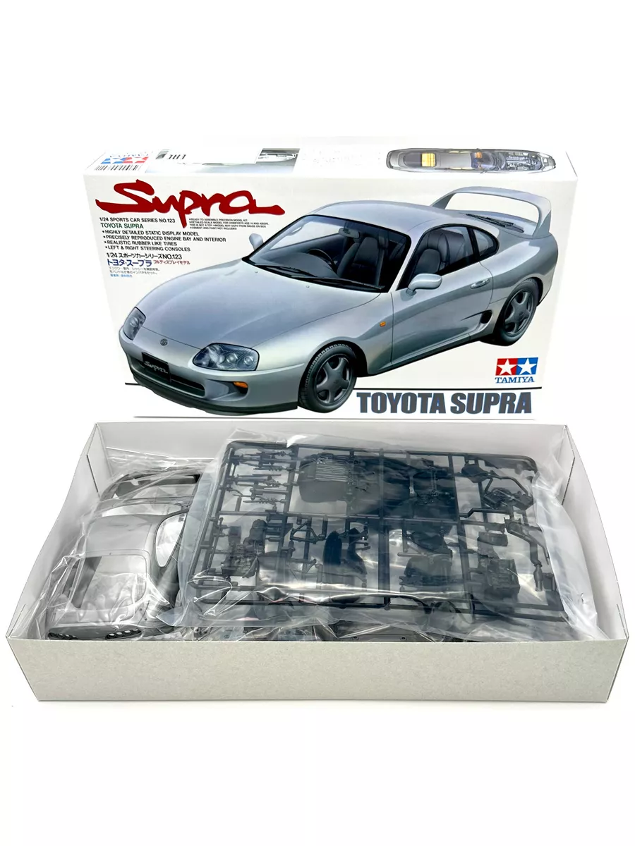 Сборная модель Tamiya 24123 Автомобиль Toyota Supra 1:24 TAMIYA 185316337  купить за 4 934 ₽ в интернет-магазине Wildberries