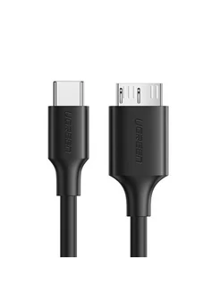 Кабель US312 (20103) Micro USB 3.0 To USB-C 3.1 3A 1m UGREEN 185348353 купить за 772 ₽ в интернет-магазине Wildberries