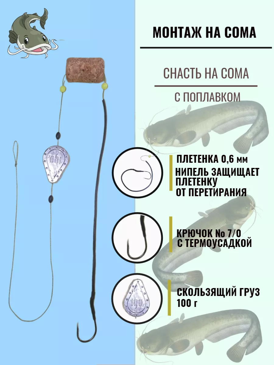 Рыболовные снасти на сома