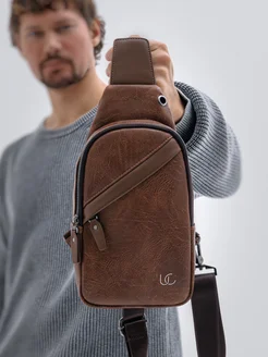 Сумка через плечо кожа бананка UrbanCarry 185411970 купить за 1 628 ₽ в интернет-магазине Wildberries