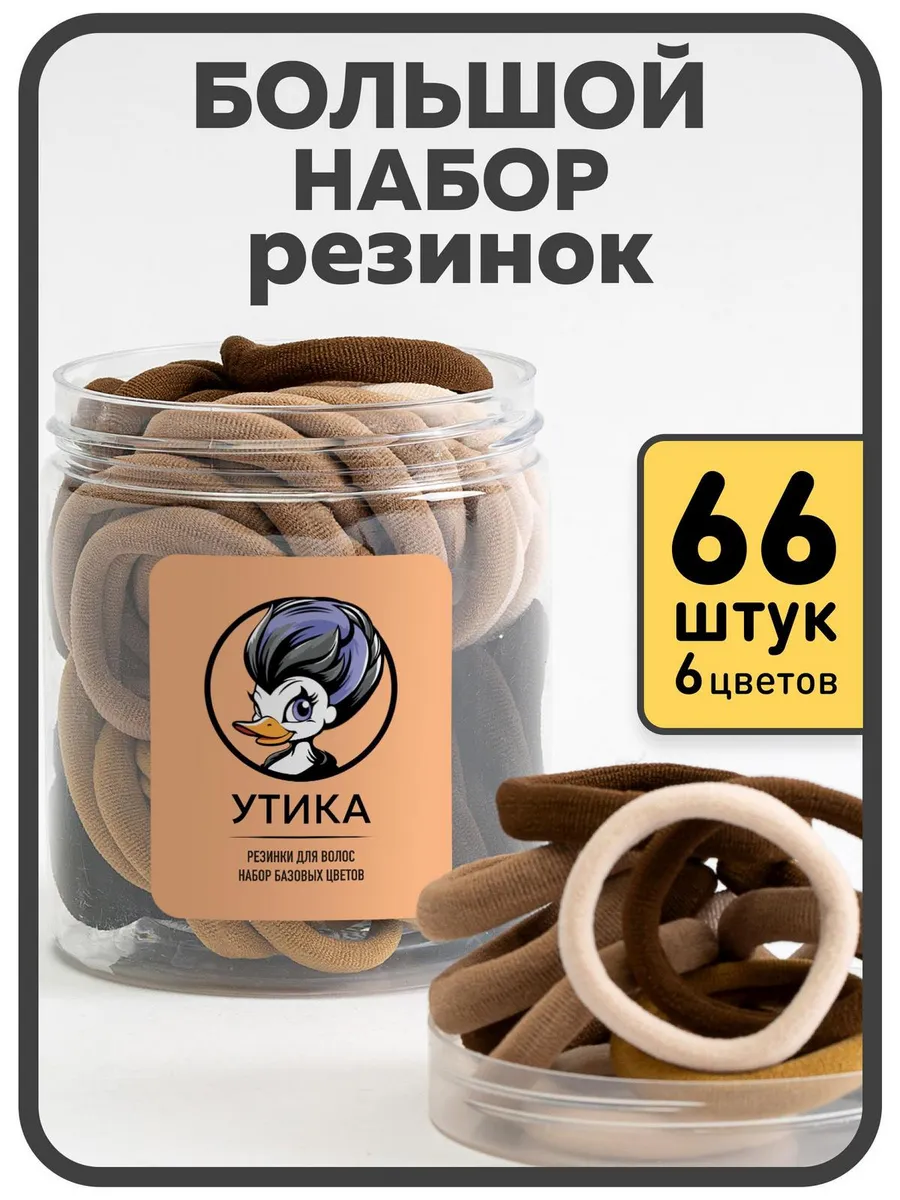 Резинки для волос набор