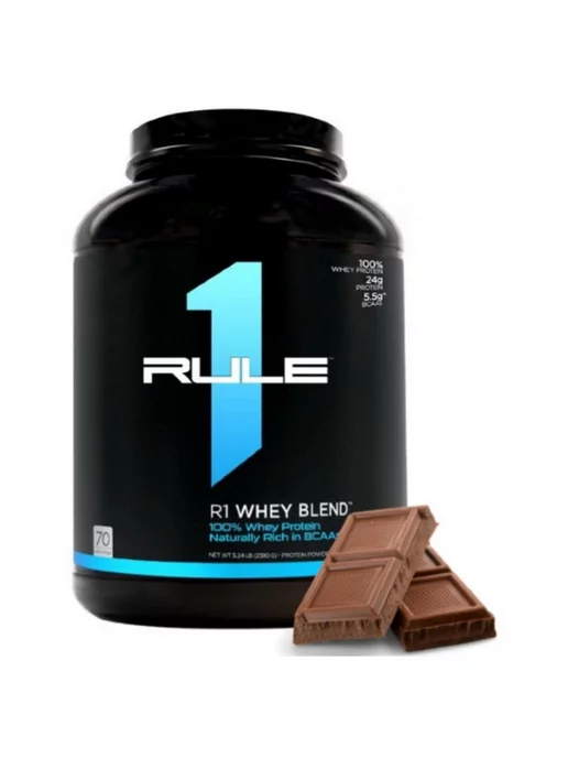 rule1 R1 Whey Blend (2,3 кг) Chocolate Fudge