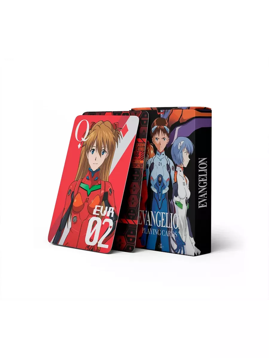 Игральные карты Shinseiki Evangelion (Евангелион) 1.0 THE MOVE 185429845  купить за 571 ₽ в интернет-магазине Wildberries