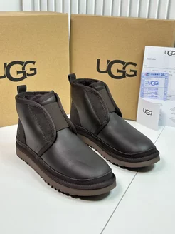 Мужские угги UGG из натуральной замши с натуральным мехом UGgi 185453069 купить за 6 623 ₽ в интернет-магазине Wildberries