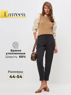 Брюки утепленные зимние в клетку Laween 185491002 купить за 3 602 ₽ в интернет-магазине Wildberries