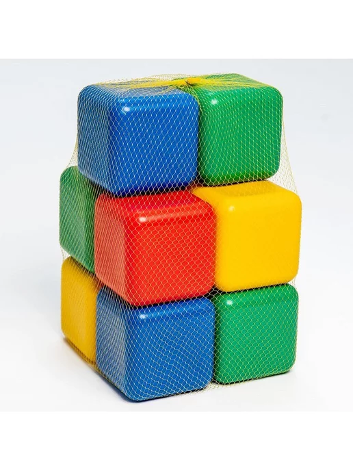 Соломон Набор цветных кубиков, 10 штук 12 × 12 см, 12x12 см, фото 3
